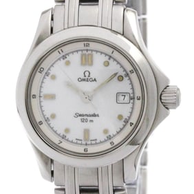 OMEGA Seamaster 120M Steel Quartz Ladies Watch 2581.20 Polished