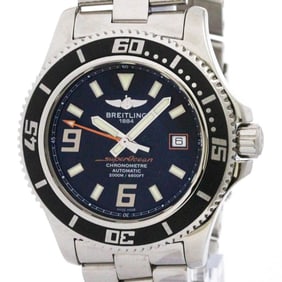 BREILING Superocean 44 Steel Automatic Mens Watch A17391 Polished