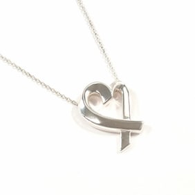 TIFFANY & Co. Tiffany Loving Heart Paloma Picasso Necklace in 925 Sterling Silver for Women