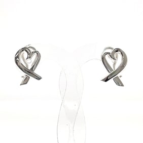 TIFFANY & Co. Tiffany Loving Heart Paloma Picasso Earrings in 925 Sterling Silver for Women