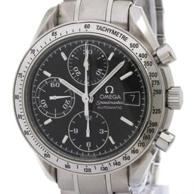 OMEGA Speedmaster Date Steel Automatic Mens Watch 3513.50 Polished
