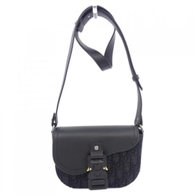 Christian Dior Dior Mini Messenger Bag with Flap, Oblique Jacquard, 2ADCA435YKS, Handbag