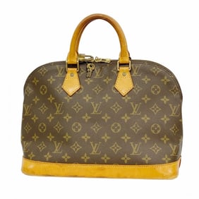 Louis Vuitton Monogram Alma Handbag M51130 Brown Women's P1819492