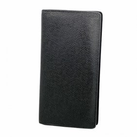 Louis Vuitton Taiga Portefeuille Brazza Long Wallet M30501 Black Men's P1793458