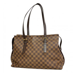 Louis Vuitton Damier Chelsea Shoulder Bag N51119 Ebene Women's P1789876
