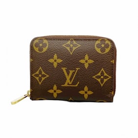 Louis Vuitton Monogram Zippy Coin Purse M60067 Brown Men's/Women's P1786334