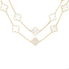 Van Cleef & Arpels Vintage Alhambra 20 Motif Necklace