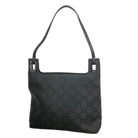 Gucci GG Nylon Shoulder Bag 001 3099 Black Women's