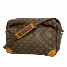Louis Vuitton Monogram Nile GM Shoulder Bag M45242 Brown Women's