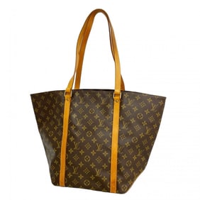 Louis Vuitton Monogram Sac Tote Bag M51109 Brown Women's
