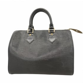 Louis Vuitton Epi Speedy 25 Handbag M59032 Noir Women's