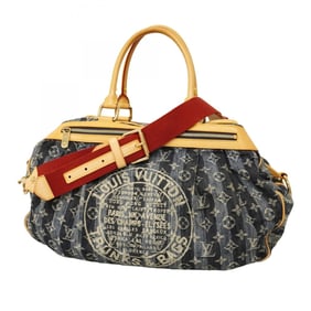 Louis Vuitton Monogram Denim Cavalier GM Handbag M95336 Blue 2-Way Bag for Women P1774271