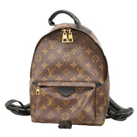 Louis Vuitton Monogram Palm Springs Backpack PM M44871 in Brown and Black, Women's, P1773703