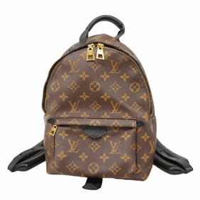 Louis Vuitton Monogram Palm Springs Backpack PM M44871 in Brown and Black, Women's, P1773702