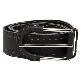 Fendi Selleria Belt Size: 90 36 Black Leather Women's FENDI