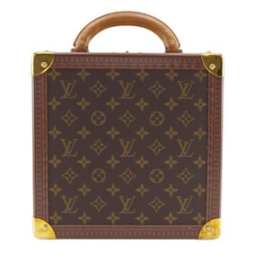 Louis Vuitton Tabor 26 Trunk M47114 Monogram Canvas Brown A5 Size with Snap Lock