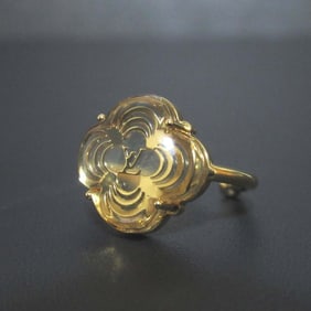 LOUIS VUITTON Louis Vuitton Berg à la Folie Ring, GP Gold, Women's