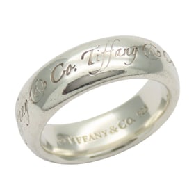 Tiffany & Co. Notes Ring, SV925, approximately 6.4g, silver, for women.