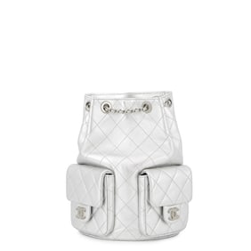 CHANEL Matelasse Coco Mark Leather Backpack AS5310 Bag