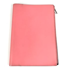 HERMES Stationery Two-Tone Notepad "EA Zip" A5 Notebook Cover, Case, Planner Book Leather, Men's and