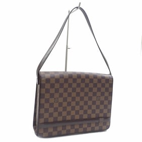 Louis Vuitton Damier Ebene Tribeca Carre Shoulder Bag for Women N51161