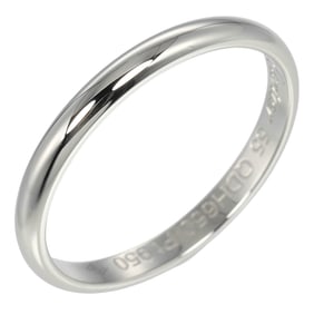 Cartier 1895 Wedding Ring, Size 14.5, 2.5mm Band, Pt950 Platinum, Approximately 3g