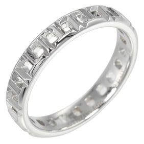 Tiffany & Co. T True Narrow Ring, size 10, 18K White Gold, approximately 3.2g