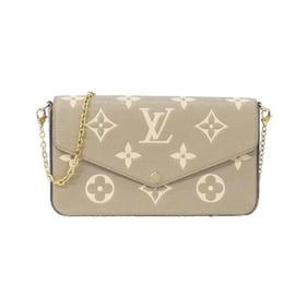 Louis Vuitton Two-Tone Monogram Empreinte Pochette Felicie M69977 Shoulder Bag