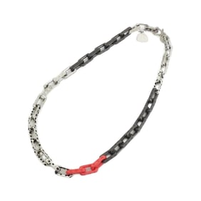 Louis Vuitton (LV X YK) Collier Monogram Chain Infinity Dot M01087 Necklace