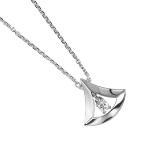 BVLGARI Diva's Dream Necklace, 18K White Gold with Diamonds, Approx. 5.7g