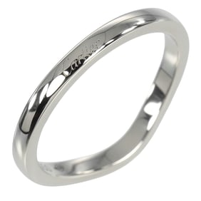 Cartier Ballerina Curve Ring, size 10, Pt950 Platinum, approximately 3.3g