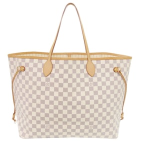 Louis Vuitton Neverfull GM Damier Azur N51108 Tote Bag 0501 LOUIS VUITTON