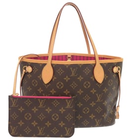 Louis Vuitton Neverfull PM Monogram Pivoine Tote Bag with Pouch, M41245, 0487, LOUIS VUITTON