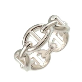 Hermes Hermès Chaine d'Ancre Enchaîne PM #52 Ring in 925 Sterling Silver