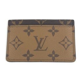 LOUIS VUITTON M69161 Monogram Reverse Porte Carte Sample Business Card Holder/Pass Case, Canvas,