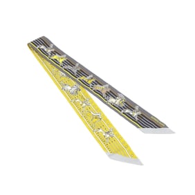 Hermes Hermès PANI LA SHAR PAWNEE Twilly Scarf 063587S