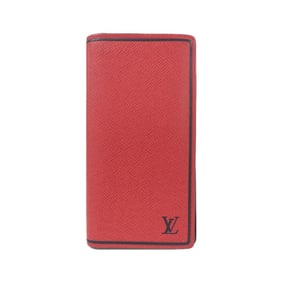 Louis Vuitton Taiga Portefeuille Brazza M63437 Wallet