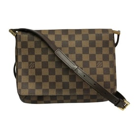 LOUIS VUITTON Damier Musette Tango Shoulder Bag, Women's, Brown, N51255 T1
