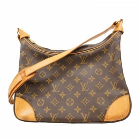 Louis Vuitton Monogram Boulogne 30 Shoulder Bag M51265 Brown Women's