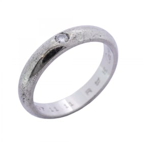 Cartier Classic Wedding Ring, 1PD, Pt950 Platinum, Diamond, #51, Women's