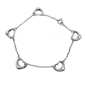 Tiffany 5-Row Heart Bracelet, Silver 925, Women's