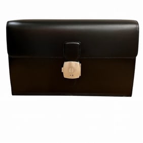 Dunhill Push Lock Bag, Second Clutch Bag for Men