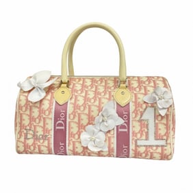 Christian Dior Trotter Flower Handbag in Pink and White for Women, P1799924