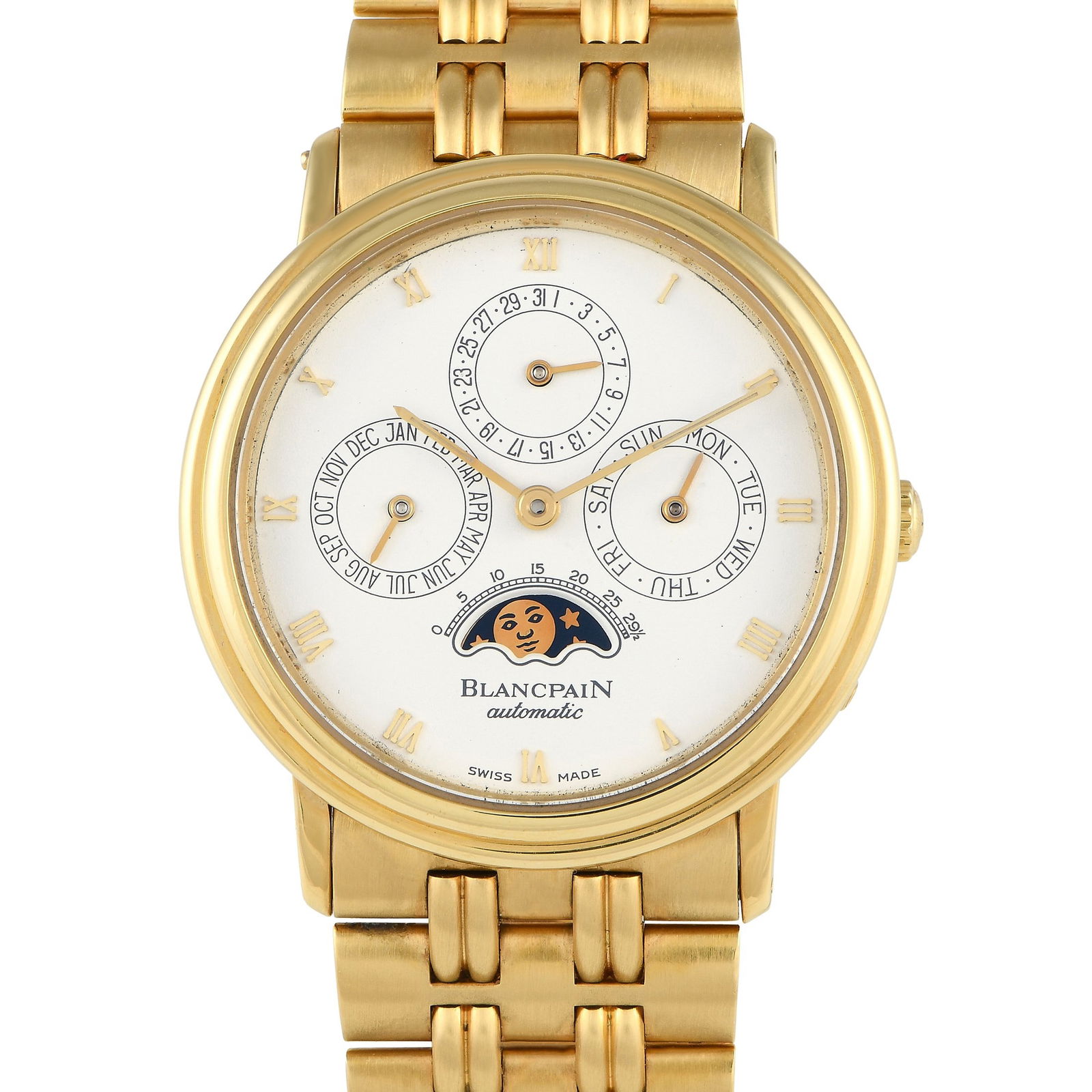 Blancpain Villeret Perpetual Calendar Watch 5895-1418-55B (1 of 5)