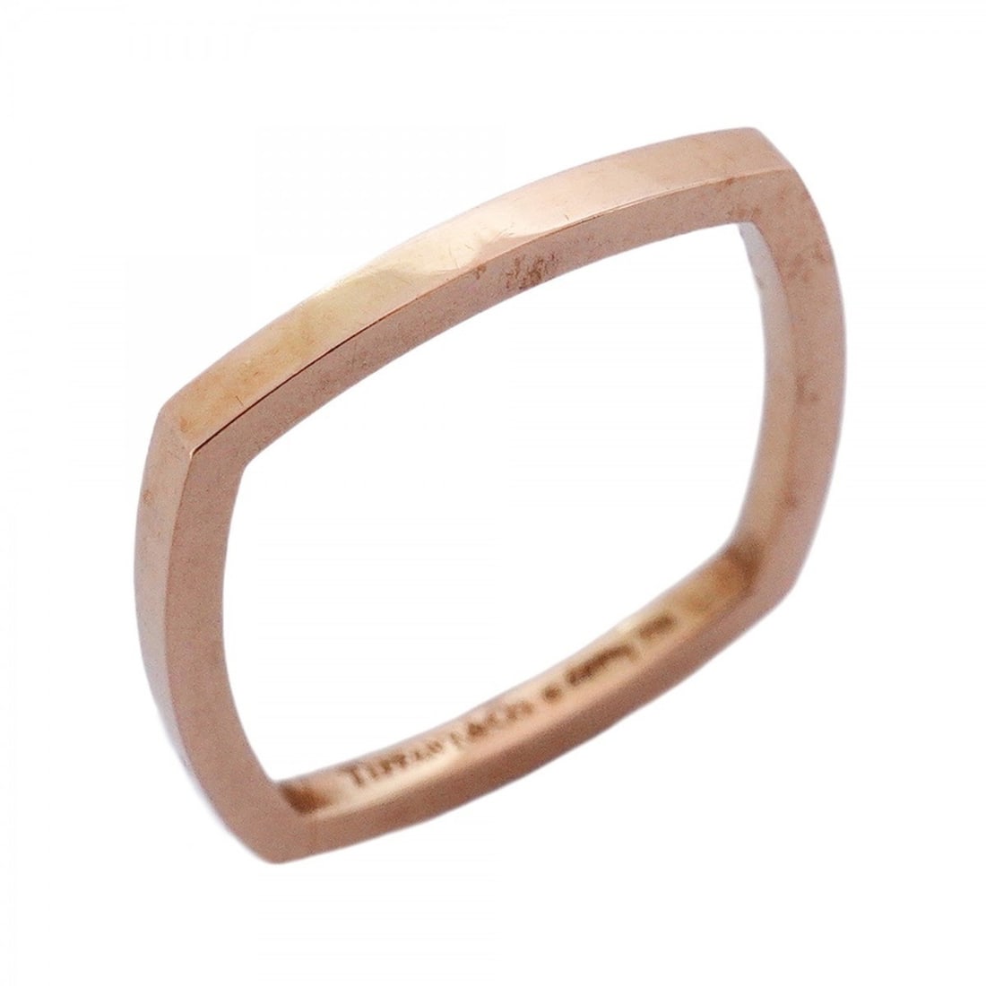 Tiffany Torque Narrow Ring by Frank Gehry, 18K Pink Gold, Size 8, Women's: --- Catalog ---Category: SizeJP Size: 8US Size: 4.5Category: DesignType: Band ringGender: WomenMaterial: Pink gold (18K)Category: GeneralBrand: Tiffany--- Item List ---Section: ConditionRanking: Rank