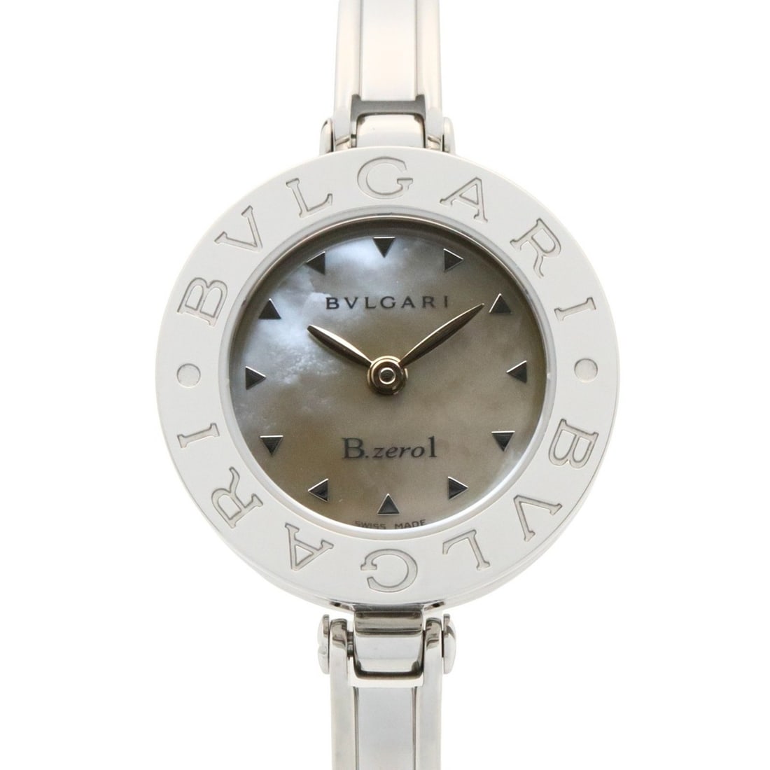BVLGARI B-zero1 Women's Stainless Steel Watch with Silver Shell BZ22S (1 of 20)