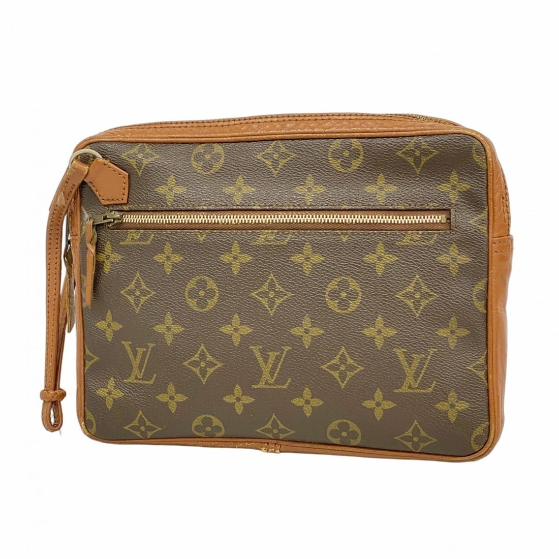 Louis Vuitton Monogram Pochette Sport Clutch Bag, Brown, Men's (1 of 20)
