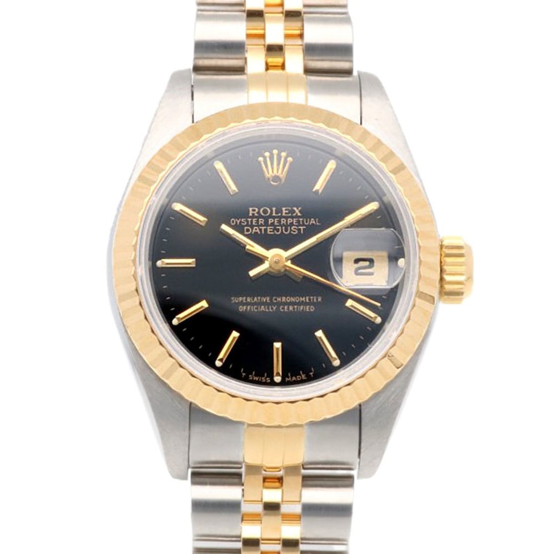 Rolex Datejust Oyster Perpetual Watch Stainless Steel 69173 Automatic Overhauled S Number Ladies (1 of 13)
