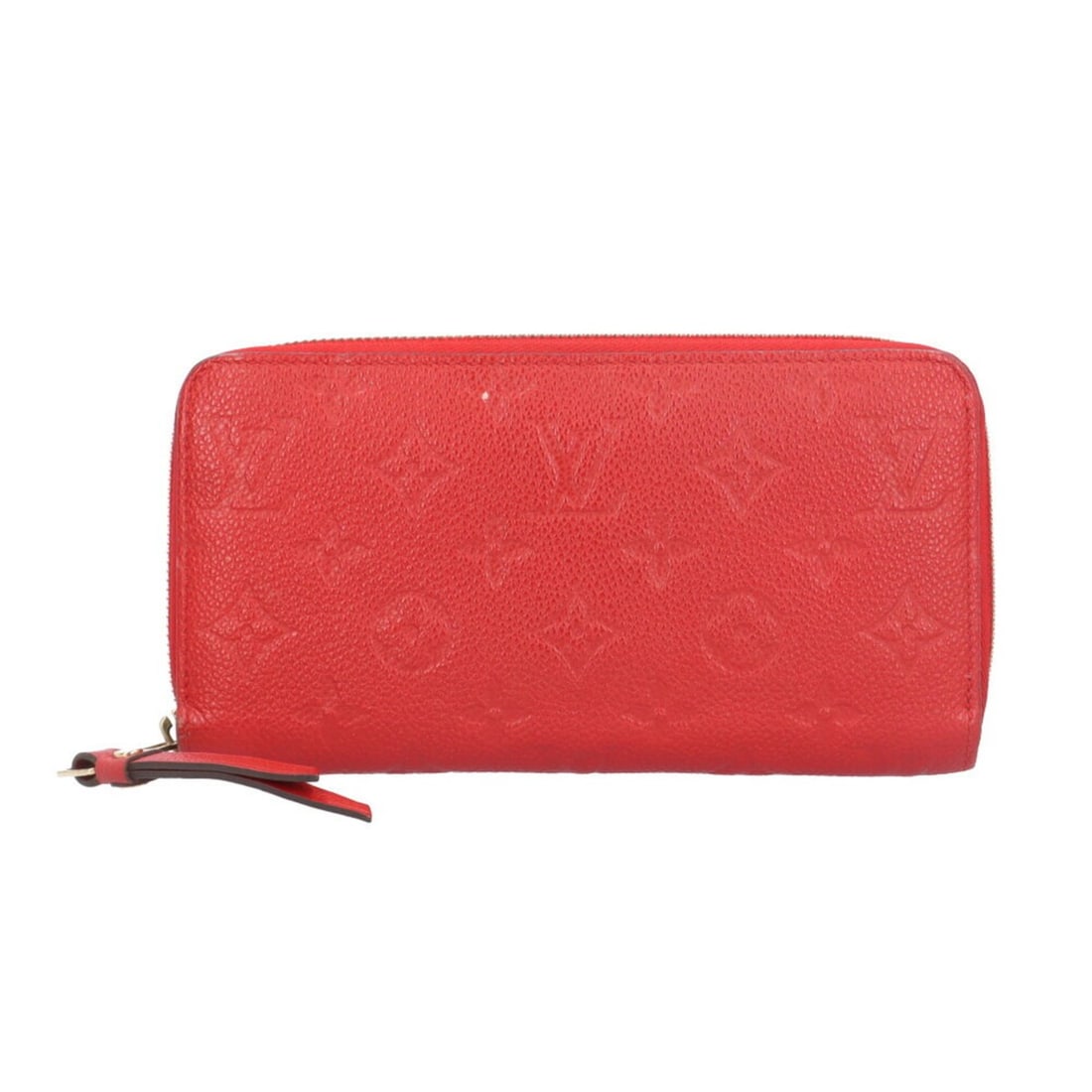 Louis Vuitton Zippy Wallet Monogram Empreinte Long M60547 Women's LOUIS VUITTON: --- Catalog ---Category: SizeSize (HxWxD): 10cm x 19.5cm x 2.5cm / 3.93'' x 7.67'' x 0.98''Category: DesignType: Long wallet (bi-fold)Color: Auriane, Red colorGender: WomenMaterial: Monogram Empreinte