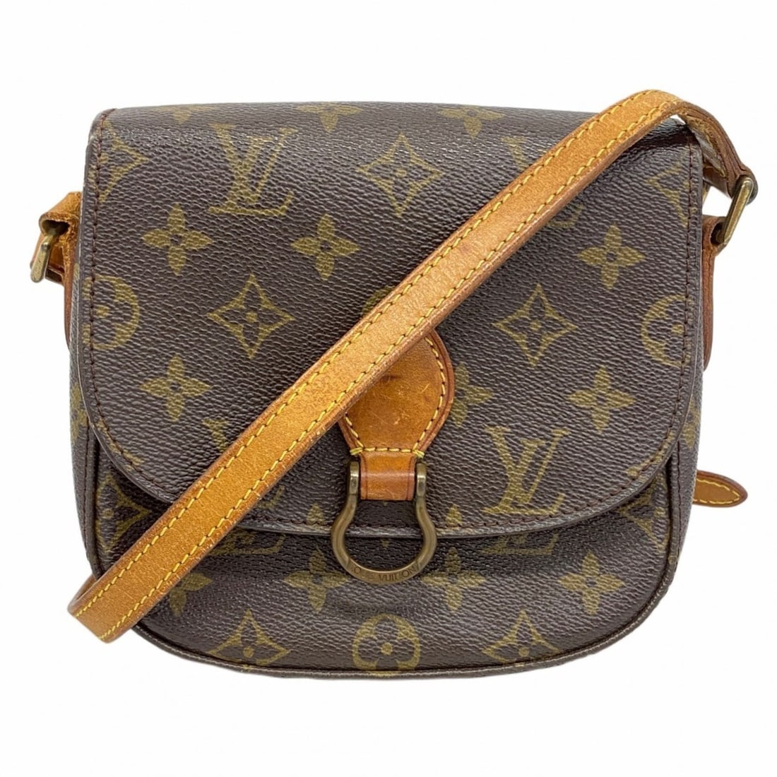 Louis Vuitton Monogram Mini Saint-Cloud Shoulder Bag M51244 Brown Women's: --- Catalog ---Category: SizeSize (HxWxD): 16cm x 17cm x 6cm / 6.29'' x 6.69'' x 2.36''Category: DesignType: Shoulder bagColor: BrownGender: WomenCategory: GeneralMPN: M51244Brand: Louis Vuitton--- It